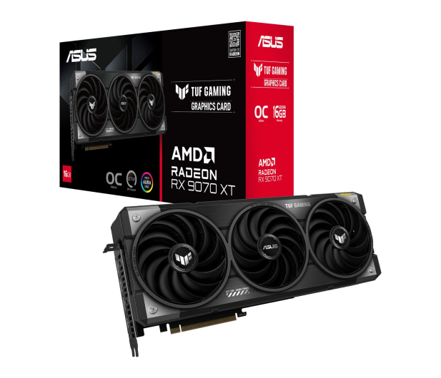 ASUS Radeon RX 9070 XT TUF Gaming OC 16GB GDDR6 - 1321595 - zdjęcie
